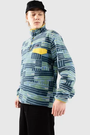 Patagonia Lw Synch Snap-T Fleecepullover blå
