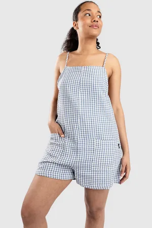 Blue Tomato Short Linen Flyverdragt blå