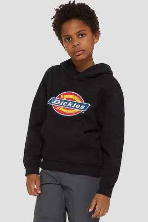 Dickies Logo Kids Hættetrøje sort