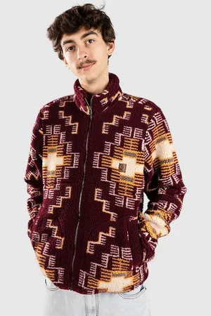 Brixton 25Arctic Mock Neck Fleece Fleecejakke mønster