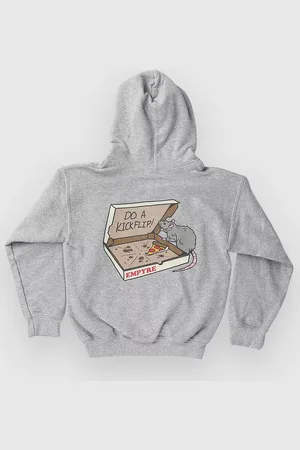 Empyre Pizza Rat Kids Hættetrøje grå
