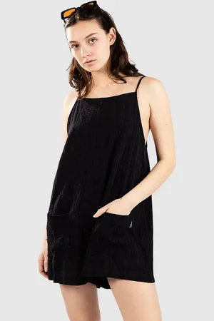 Blue Tomato Short Linen Flyverdragt sort