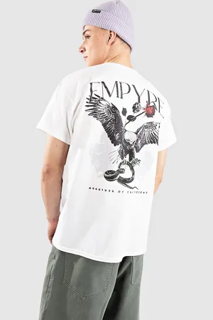 Empyre Contrast Eagle T-shirt hvid