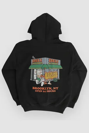 Empyre Bodega Cat Kids Hættetrøje sort
