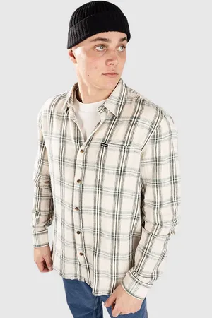 Brixton Charter Linen Skjorte mønster