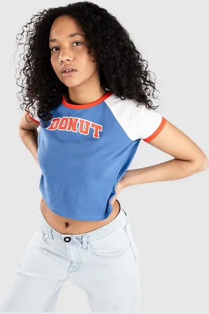 Donut Raglan T-shirt blå