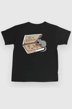 Empyre Pizza Rat Kids T-shirt sort