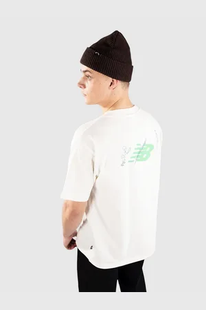 New Balance Athletics Tennis Cartoon T-shirt hvid