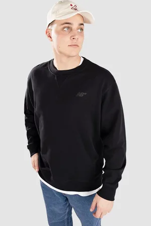New Balance Numeric French Terry Crew Sweater sort