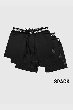 Horsefeathers Dynasty 3Pk Boksershorts sort