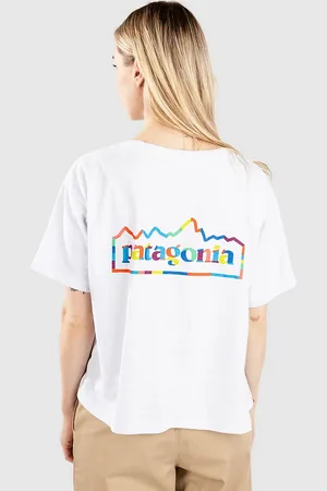 Patagonia Unity Fitz Easy Cut Responsibili T-shirt hvid