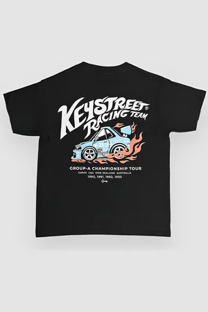 Key Street Racing Team Kids T-shirt sort