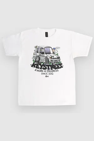 Key Street X FRKO WIP Kids T-shirt hvid