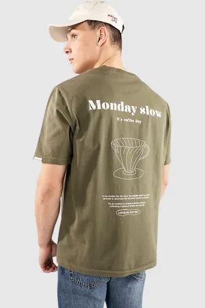 Anerkjendt Akkikki Monday Slow T-shirt grøn