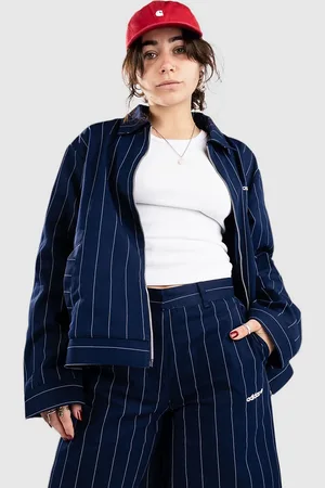 adidas Pinstripe H Jakke blå