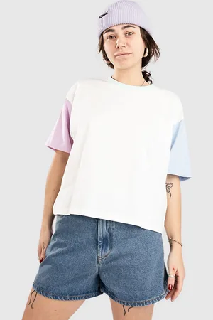 Blue Tomato Colorblock T-shirt hvid