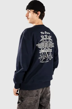 Element Timber Skeleton Gang Crew Sweater blå