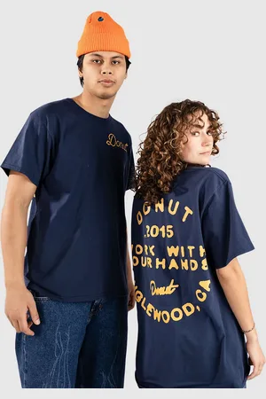 Donut Work With Your Hands T-shirt blå