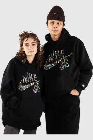 Nike SB Fleece Pull-Over Skate Hættetrøje sort