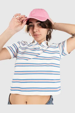 Blue Tomato Striped Polo mønster