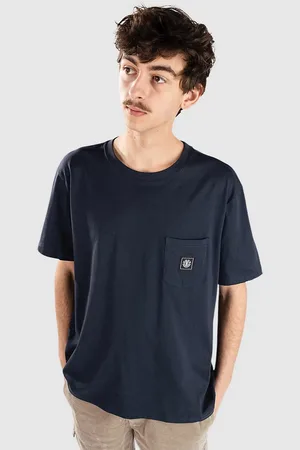 Element Icon Label Pocket T-shirt blå