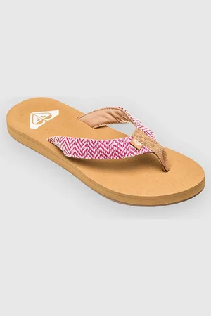 Roxy Porto Raffia Ii Sandaler rød