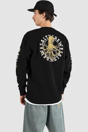 Salty Crew Tentacles Crew Fleecepullover sort
