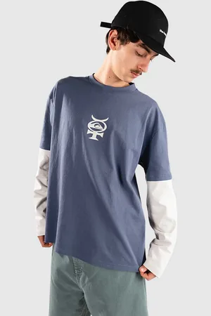 Quiksilver Mercury Layer Langærmet t-shirt blå