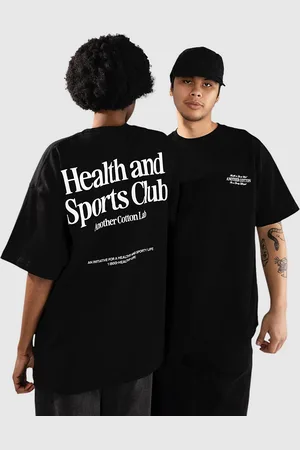 Another Cotton Lab Health And Sports Club Oversized T-shirt sort