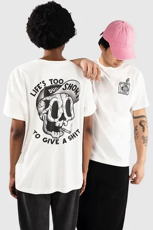 The Dudes Too Short Smokes Classic T-shirt hvid