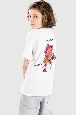 Blue Tomato Giddy Up Kids T-shirt hvid