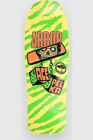 Arbor Ace Pelka Rearview 10" Skateboard deck gul