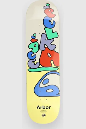 Arbor Ace Pelka Balance 8.375" Skateboard deck gul