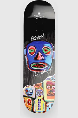 Arbor Greyson Faces 8.875" Skateboard deck sort