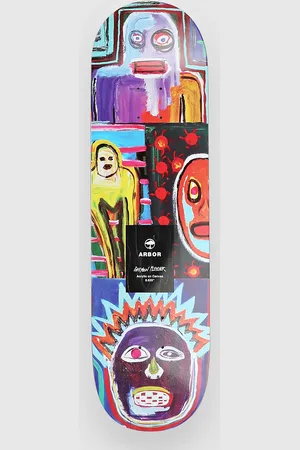 Arbor Greyson Collage 8.625" Skateboard deck