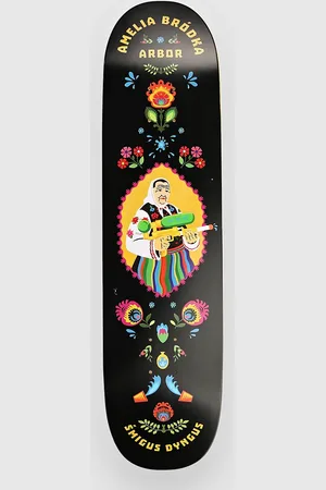 Arbor Amelia Smigus Dyngus 8" Skateboard deck sort