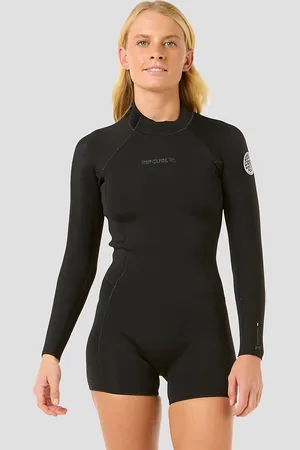 Rip Curl D/Patrol 22 L/Sl Spr Våddragt sort