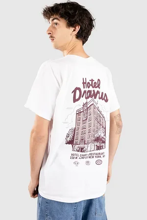 Dravus Retro Hotel T-shirt hvid