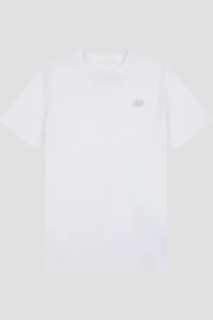 New Balance Jersey Small Logo Kids T-shirt hvid