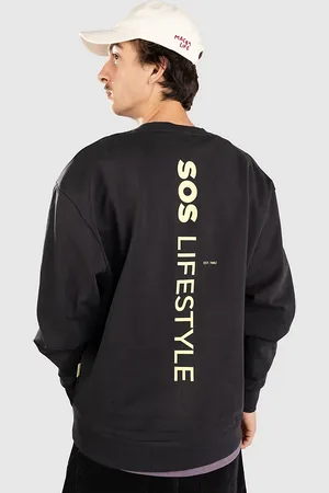 SOS Bovec Crew V1 Sweater blå