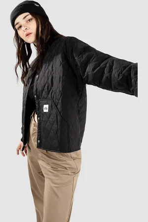 Blue Tomato Quilted Bomber jakke sort