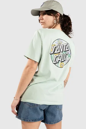 Santa Cruz Field Dot T-shirt grøn