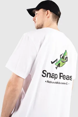 Fat Moose Snap Pea T-shirt hvid