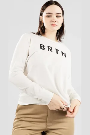 Burton Langærmet t-shirt hvid