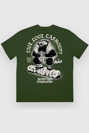 The Dudes Ripped Seasonal T-Shirt grøn