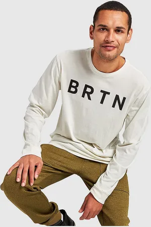 Burton Langærmet t-shirt hvid