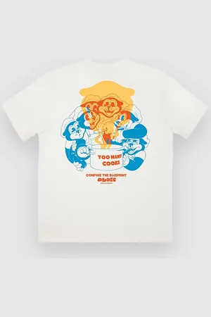 The Dudes Too Many Seasonal T-Shirt hvid