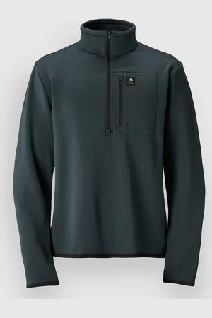 Jones Snowboards Flagship Rec Grid Fleecepullover blå