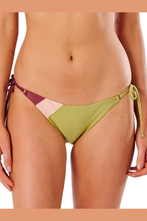 Rip Curl Tallows Tie Side Skimpy Bikini underdel grøn