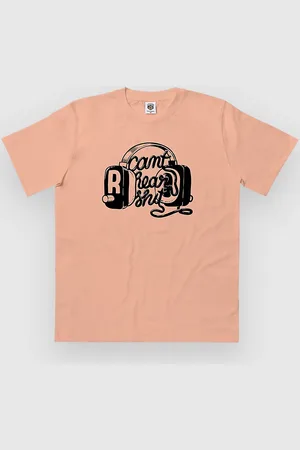 The Dudes Cant Hear Seasonal T-Shirt pink